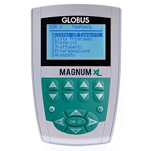 Globus G3218, Magnetoterapia Magnum XL con solenoidi rigidi Unisex Adulto, Argento, Unica