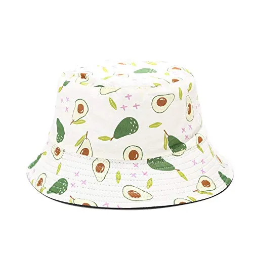 TTJX Cappellino da Pescatore con Stampa Cappello da Pescatore con Stampa Doppio Lato Unisex Cappelli da Viaggio per Esterni Panama Donna Viola