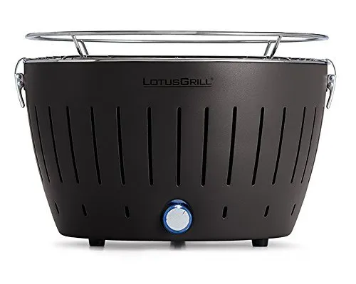 LotusGrill G-AN-34 - Barbecue a carbone senza fumo, Nero