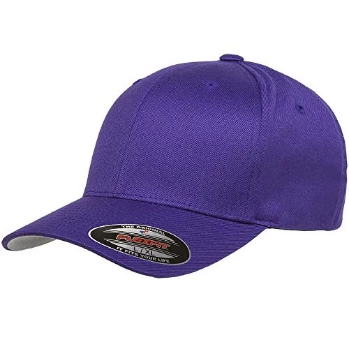 Flexfit Cappellino con Visiera Adulti Unisex (S/M) (Viola)