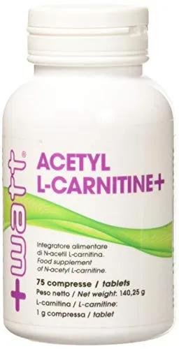 +Watt 14262 Acetyl L-Carnitine+ Integratore Alimentare, 75 compresse