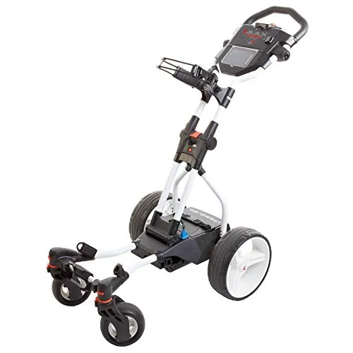 Big max Hunter Quad carrello elettrico con batteria al litio, White