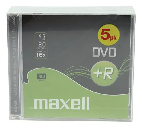 Maxell Dvd+R 4.7Gb 16X Jewell C. Conf.5