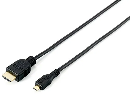 Equip 119308 cavo HDMI 2 m HDMI tipo A (Standard) HDMI tipo D (Micro) Nero