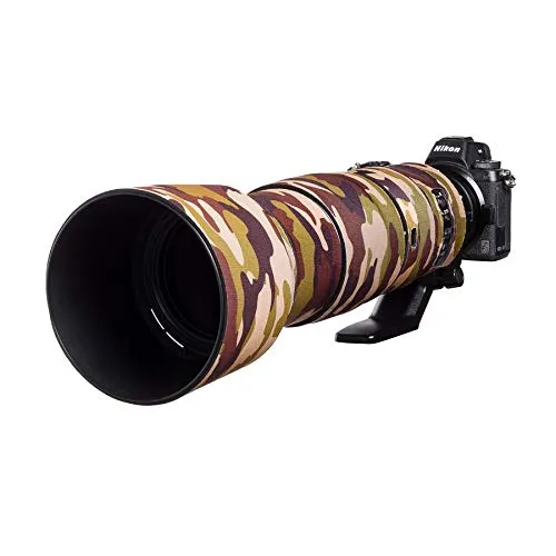 easyCover Lens Oak voor Nikon AF-S 200-500 mm f/5.6E ED VR Brown Camouflage