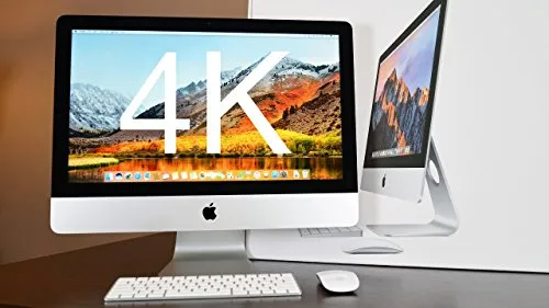 Apple iMac 4k / 21,5 pollici / Intel Core i5, 3,1 GHz / 4 core / RAM 8GB / 1000GB HDD/ MK452LL/A / tastiera italiana (Ricondizionato)