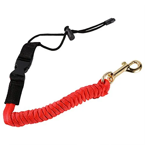 Dioche Cinghia a Spirale, Kayak Paddle Leash, Cavalletto per Kayak Corda di Sicurezza, Paddle Leash Elastica Paddle Corda Guinzaglio per Surf