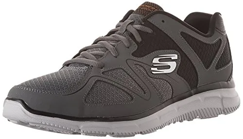 Skechers Skechers, sneakers,sports shoes Uomo, Grey Black White, 48.5 EU