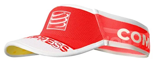 COMPRESSPORT Ultralight Visor V2 Visiera, Rosso