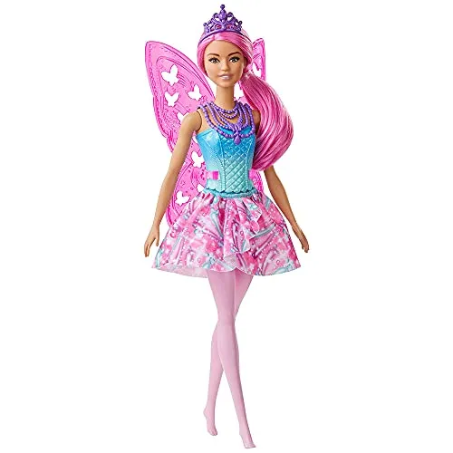 Mattel Barbie Dreamtopia - Barbie Dreamtopia, capelli rosa