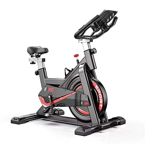 RBH Bici Sportiva, Cyclette, Aerobica da Fitness Family Bike con Supporto per Tablet, Impugnatura Regolabile e Regolazione del Sedile e della Resistenza - per la Palestra di casa