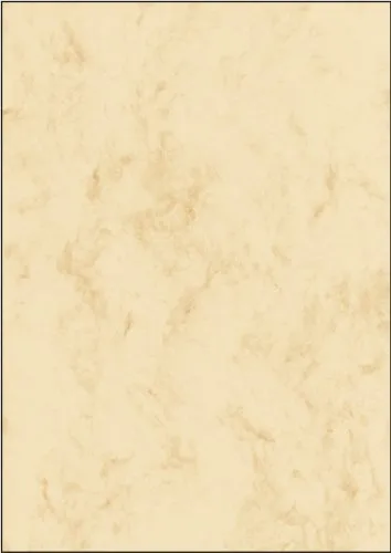 SIGEL DP191 Carta da Lettere / Carta marmorizzata, beige, A4, 200 g, 25 fogli