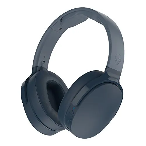 Skullcandy Hesh 3 Bluetooth Wireless Over-Ear Cuffie con Microfono Integrato, 22 Ore di Batteria a Ricarica Rapida, Pieghevoli, Cuscinetti Auricolari Memory Foam per Extra Comfort, Blu