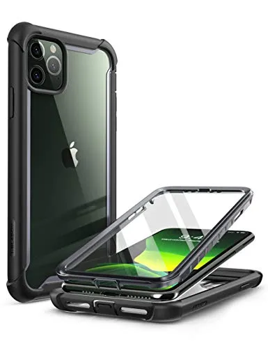 i-Blason Cover iPhone 11 PRO Max 360 Gradi, Custodia iPhone 11 PRO Max con Protezione per Display Integrata [Serie Ares] Rugged Case per iPhone 11 PRO Max 2019, Nero