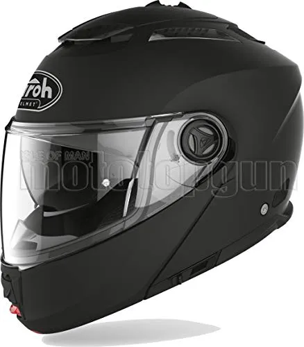 AIROH PHS111 CASCO MOTO FLIP UP NERO MATTO PHANTOM-S COLOR TG.S