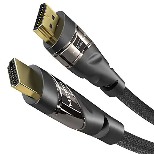 KabelDirekt – 1m Cavo HDMI 4K, Compatibile con (HDMI 2.0a/b, 2.0, 1.4a, 4K Ultra HD, 3D, Full HD 1080p, HDR, Arc, High Speed con Ethernet, PS4, Xbox, HDTV), PRO Series