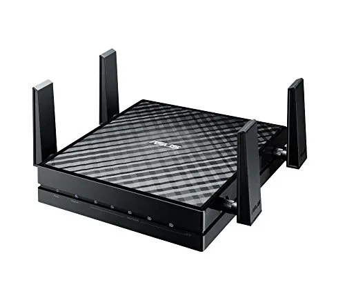 Asus EA-AC87 Media Bridge Access Point Wireless AC1800, Gigabit LAN, Play-Back in 4k, Nero/Antracite