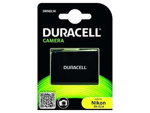 Duracell - Batteria Sostitutiva, Ricaricabile, per Macchina Fotografica Nikon EN-El14