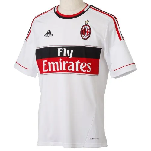 Maglia Sportiva Away Bianco 12/13 Milan Adidas Taglia XL