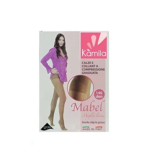 KÀMILA MABEL 140 COLLANT MAGLIA LISCIA 2 NERO 18/20MMHG