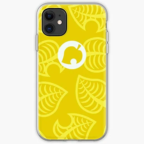 Design New Nook Horizons Crossing Phone Yellow Animal Custodia Protettiva per Telefono con Design a Scatto/Vetro per iPhone, Samsung, Huawei - TPU Antiurto per Interni protettivi
