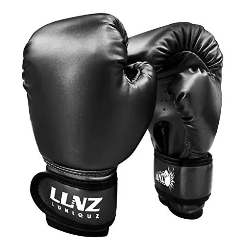 Luniquz Guantoni da Boxe per Bambini, 4OZ 6OZ Guantoni da Boxe Allenamento Fit 3-14 Anni