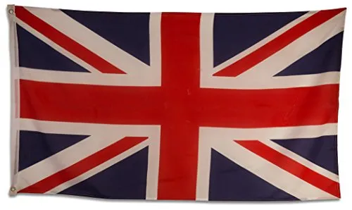 SCAMODA Bandiere federali e statali in Materiale Resistente alle intemperie con Occhielli Metallici, Bandiera (150x90cm) (Gran Bretagna)