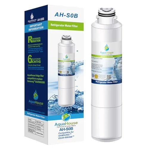 AquaHouse AH-S0B filtro per l'acqua compatibile per Samsung frigo DA29-00020B, HAF-CIN/EXP, DA97-08006A-B, DA29-00020A