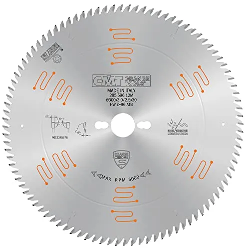 CMT 285.596.12M - Sierra circular para molduras 300x3x30 z=96 atb