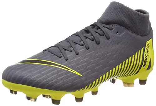 Nike Superfly 6 Academy MG, Scarpe da Calcio Unisex Adulto, Grigio (Dark Grey/Black/Dark Grey 070), 41 EU