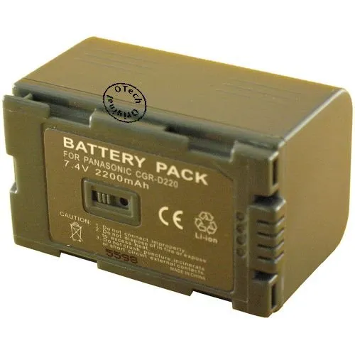 Otech Batteria Compatibile per PANASONIC CGR-D16,1B