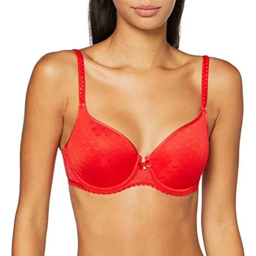 Chantelle Courcelles Reggiseno della Maglietta, Rouge Poison, 85D Donna