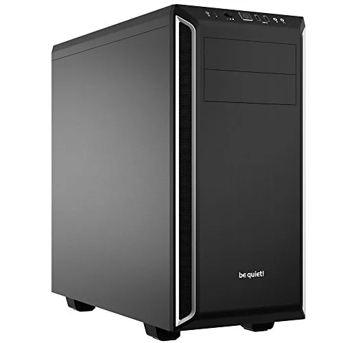 be quiet! Pure Base 600 Midi-Tower Nero, Argento