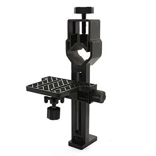 Xpccj - Adattatore fotografico per fotocamera digitale compatta, telescopio universale per fotocamera digitale, adattatore in metallo per astrofotografia e Digiscoping (nero)