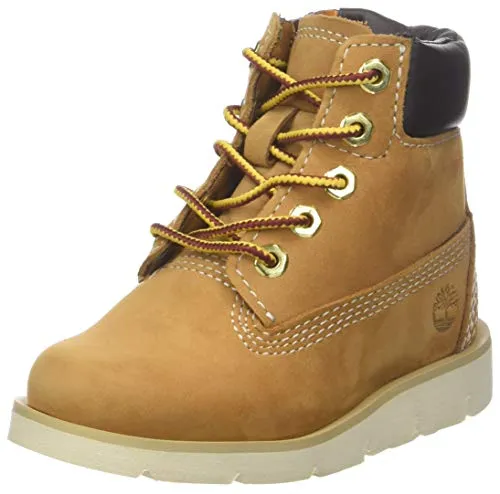 Timberland Radford 6-inch, Stivali Classici Unisex-Bambini, Giallo (Wheat), 36 EU