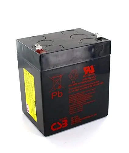 CSB Battery - Piombo 12V 4.5 Ah batteria CSB GP1245 - GP1245