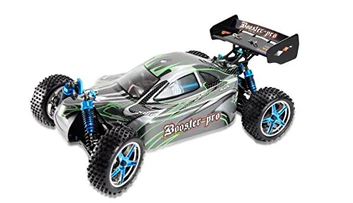 Amewi 22033 - Macchinina radiocomandata Buggy Booster PRO Brushless M 1:10, 2.4 GHz, 4 Ruote motrici