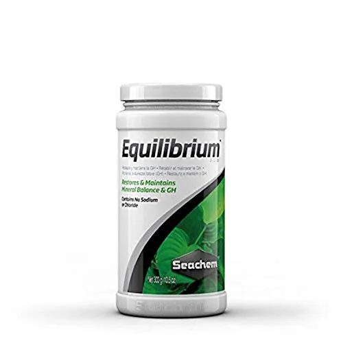 Seachem Equilibrium - apporta e Mantiene l'equilibrio di Sostanze minerali e GH per acquari - 600 ml