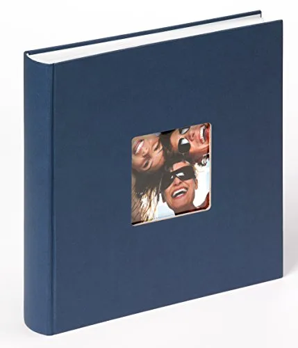 Walther Design Fun Album da Incollare, Carta, Blu, 30 x 30 cm