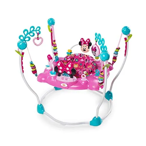 Disney Altalena Jumper per Bimbi Neonati da Interno Minnie Mouse Rosa K10299