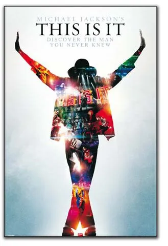Artopweb Pannelli Decorativi Michael Jackson (This Is It) Quadro, Legno, Multicolore, 60x1.8x90 cm