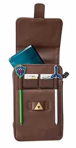 Power A Kit Borsa Esploratore The Legend of Zelda (Nintendo 3DS XL/3DS/DSi XL/DSi)