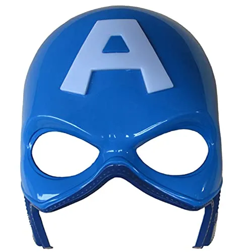 Morningsilkwig Maschere dei Supereroi Maschera di Halloween Supereroe Capitan America Maschere Costumi Maschere per Bambini