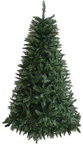 vanzetti Albero di Natale Artificiale 240 cm 78 Rami Leccio del Gargano Verde