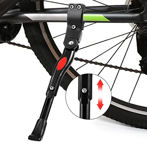 Gwhole Alluminio Lega Regolabile Sostituzione Cavalletto Bici per MTB Bici Ciclo Bicicletta 22" 24 "26" 28"