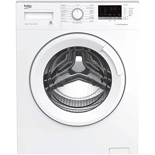 Beko WTX81232WI Libera installazione Carica frontale 8kg 1200Giri/min A+++-10% Bianco lavatrice
