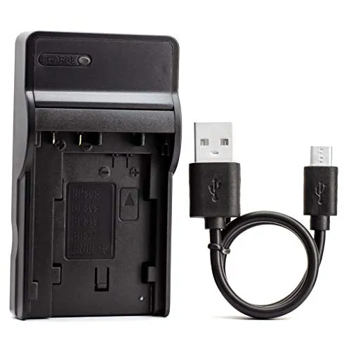 EN-EL15 USB Caricatore per Nikon 1 V1, D500, D600, D610, D7000, D7100, D7200, D750, D800, D800E, D810, D810A Fotocamera e Altro