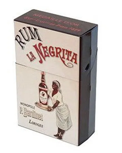 Cartexpo Box Sigaretta Cigarette Box Rum Negrita MONOPOLE BARDINET Limoges