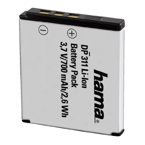 Hama Li-Ion-Akku DP 311 for Kodak batteria ricaricabile Ioni di Litio 700 mAh 3,7 V