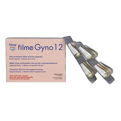HULKA Film Protettivo della Mucosa Vaginale, Film Gyno V12, 60 Grammi